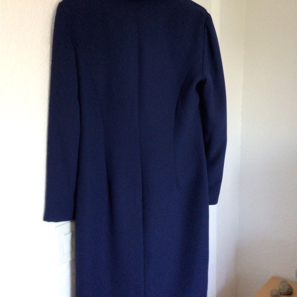 Classic  Talbots Navy bluee dress Size 8 - Picture 10 of 13